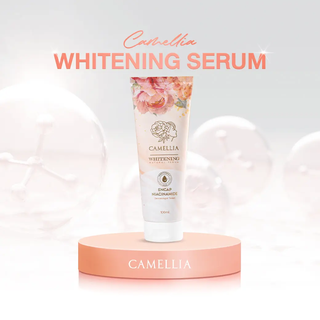 Camellia Day Night Cream ขาวขึ้น 1 ระดับ